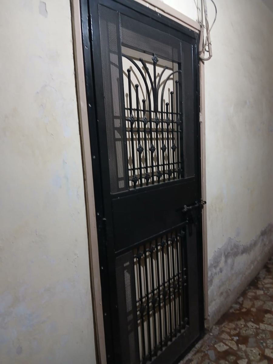MS safety door with grill
