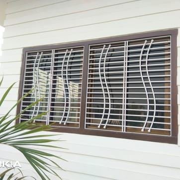 Designer window grill